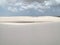 Dunes and lake landscape in Lencois Maranhenses. Brazil