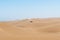 Dunes in Walvis Bay, in namibia desert