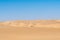 Dunes in Walvis Bay, in namibia desert