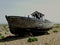 Dungeness beach with boats, Kent.