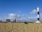 Dungeness Lighthouse and nuclear power station - England