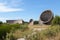 Dungeness sound mirrors.