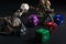 Dungeons and Dragons Figures and Dice