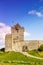 Dunguaire Castle tower Ireland portrait format traveling travel