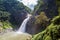 Dunhinda waterfall in Sri Lanka