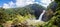 Dunhinda waterfall in Sri Lanka