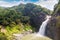 Dunhinda waterfall in Sri Lanka