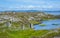 Dunlough Castle, at Three Castles Head, in the Mizen Peninsula, County Cork, Ireland.