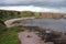 Dunnottar Castle Scotland Beach