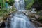 Dunsinane waterfall in Sri Lanka