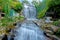 Dunsinane waterfall in Sri Lanka