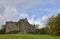 Dunstaffnage Castle near to Oban on a wild October afternoon is one of Scotlands oldest Castles.