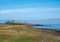 Dunstanburgh Castle and coast line