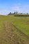 Dunstanburgh castle northumberland coastal path uk