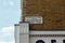 Dunworth Mews name sign, London, UK