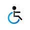 Duo Tone Icon - Disabled access