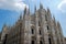 Duomo Cathedral exterior, Milan