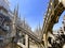 Duomo Cathedral rooftop view, Milan, Italy