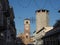 Duomo church and Torre Ottagonale tower in Chivasso