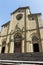 Duomo di Arezzo cathedral in the historic center of Arezzo, Tuscany, Italy, Europe