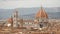 Duomo di Firenze Cathedral in the old town of Florence, Italy.