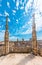 Duomo of Milan, Italy, view of the roof