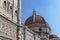 Duomo Santa Maria Del Fiore and Campanile. Dome of Santa Maria cathedral