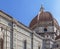 Duomo Santa Maria Del Fiore and Campanile. Dome of Santa Maria cathedral