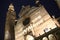 Duomo and torrazzo at night, cremona, italy
