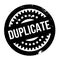 Duplicate rubber stamp