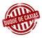 Duque De Caxias - Red grunge button, stamp