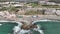 Duquesa or castle beach on the coast of Manilva, Andalusia