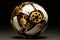 Durable Mechanical soccer ball. Generate Ai