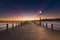 Durban Cityscape sunrise sunset pier blue sky