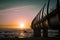 Durban Pier Umhlanga in Sunrise
