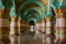 Durbar Hall or Audience Hall inside the royal Mysore Palace, Mysuru, Karnataka, India