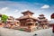 Durbar square in Kathmandu valley, Nepal.