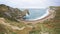 Durdle Door Beach Jurassic Coast Dorest uk