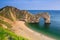 Durdle Door on the Jurassic Coast of Dorset, UK