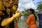 Durga Puja festival, Howrah, West Bengal, India