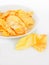 Durian chips on white