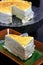 Durian crepe layer cake