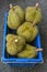 Durian Thai fruit on basket