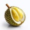 durian with white background - generative Ai illustration