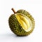 durian with white background - generative Ai illustration