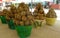Durian in wholesales market in Bangkok