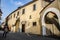 Durnstein in early spring, Wachau valley, Austria Town hall tourist destination