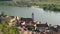 Durnstein Town in the Wachau Valley from Above