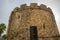 DURRES, ALBANIA: View of the ancient Venetian Tower in the historical center of Durres.