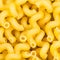 Durum wheat semolina pasta cavatappi close up